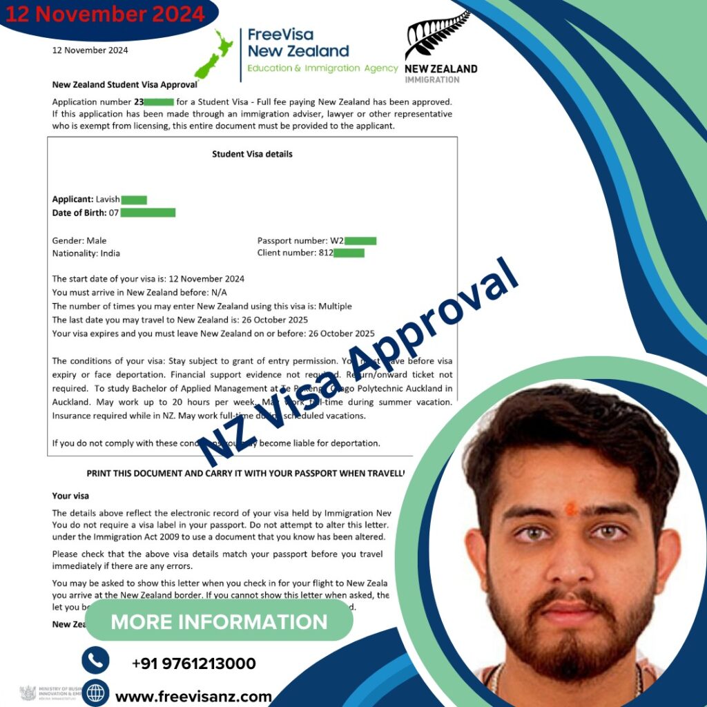 Visa Approval 12/11/2024